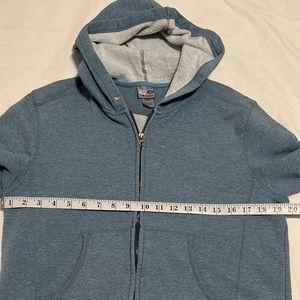 Champion Sweater Womens Large Light Blue Full Zip Hoodie Sweatshirt C9 Target